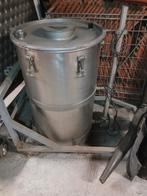 Inox tank.. met pomp 220v rvs .. bier, wijn , melk 200 liter, Ophalen