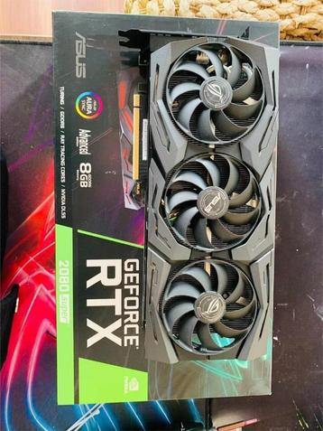 Asus Rog Strix RTX 2080 Super, Computers en Software, Ophalen, Zo goed als nieuw, PCI-Express 5, Nvidia