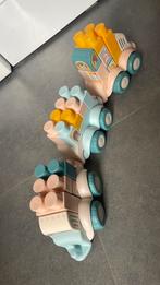 Blokken trein van Abrick, Kinderen en Baby's, Speelgoed | Duplo en Lego, Ophalen, Zo goed als nieuw