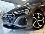 Audi Q8 e-tron S-LINE 55 E-TRON QUATTRO / PANO / 300kw /ALS, Auto's, Audi, Automaat, Gebruikt, Zwart, 408 pk