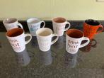 theemokken en koffiemokken - 7 stuks, Ophalen of Verzenden, Gebruikt