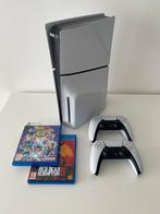PlayStation 5 Slim Disc Edition 1TB 2 controllers 2 games, Games en Spelcomputers, Spelcomputers | Sony PlayStation 5, Ophalen