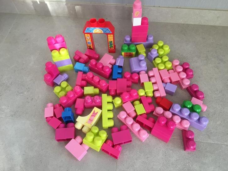 Mega Bloks First Builders, Kinderen en Baby's, Speelgoed | Bouwstenen, Zo goed als nieuw, Ophalen