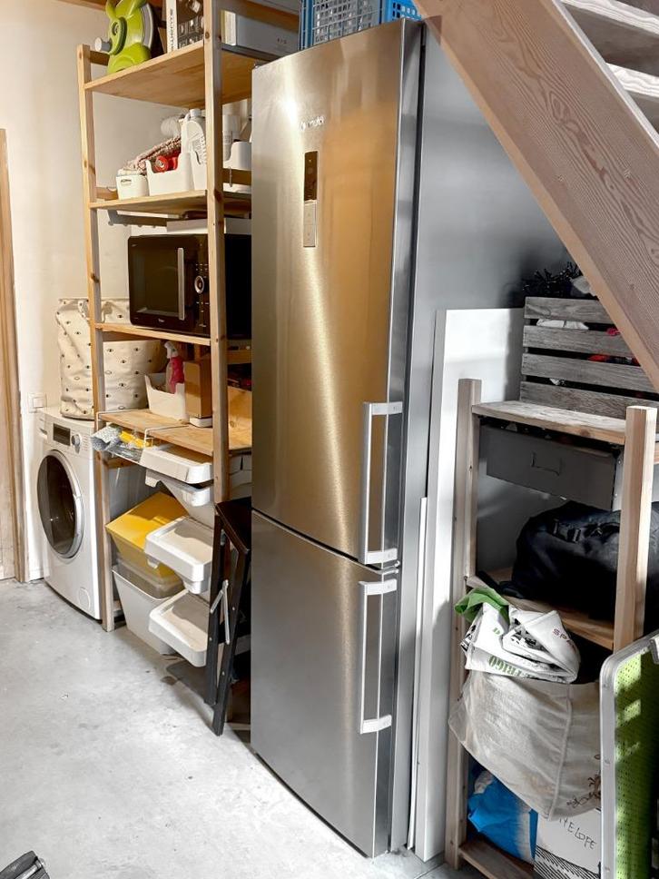 A+++ BOSH KGN39XI42 Koelkast + diepvries (Nofrost), Elektronische apparatuur, Koelkasten en IJskasten, Gebruikt, Met aparte vriezer