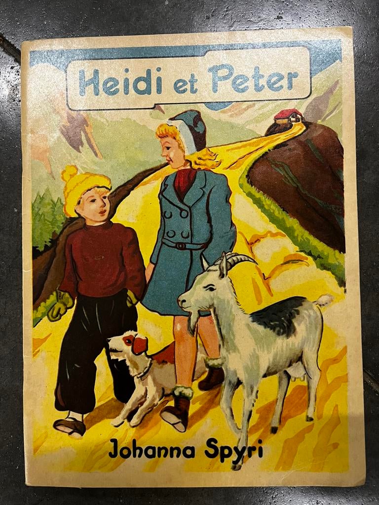 Bande dessinée rare — Heidi et Peter (1948), Livres, BD | Comics, Comme neuf, Enlèvement ou Envoi