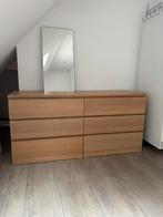 Ladekast Ikea Malm 160x48x77, Huis en Inrichting, Kasten | Ladekasten, Ophalen, 5 laden of meer, 150 tot 200 cm, Eikenhout