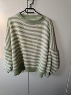 Groen met wit gestreepte trui, Kleding | Dames, Truien en Vesten, Ophalen of Verzenden, Nieuw, Maat 42/44 (L), Groen