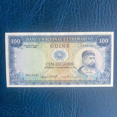Portugal-Guinea - 100 Esc 1971 - Pick 45a - UNC, Postzegels en Munten, Bankbiljetten | Afrika, Los biljet, Ophalen of Verzenden