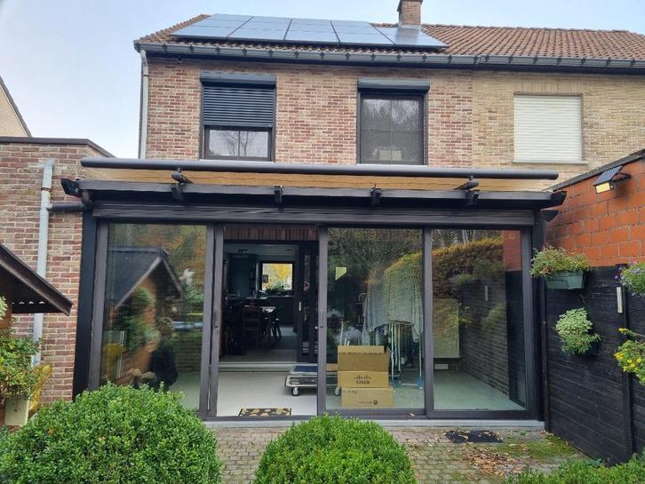 Zonnewering veranda, Tuin en Terras, Overkappingen, Gebruikt, Veranda, Ophalen