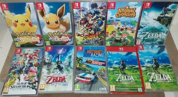 Switch games  beschikbaar voor biedingen
