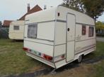 BURSTNER 350 lichtgewicht met dwarsbed,treinzit,luifel,pomp*, Caravans en Kamperen, Caravans, 50 kg of minder, Bürstner, 500 - 750 kg