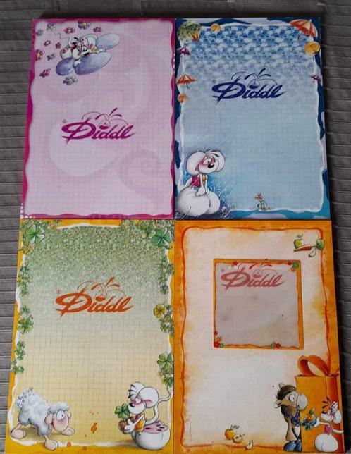 Diddl schrijfblokjes A5/5, Verzamelen, Diddl, Gebruikt, Papier, Kaart of Schrift, Diddl, Ophalen of Verzenden