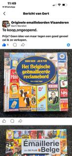 Het Belgische geëmailleerde reclamebord, Ophalen