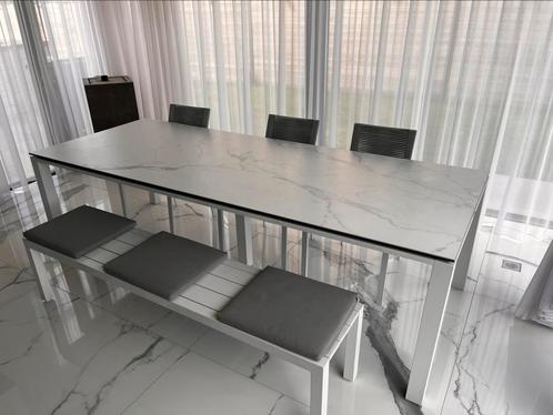 Outdoor set - Tafel - Stoelen - bank, Huis en Inrichting, Tafels | Eettafels, Zo goed als nieuw, Ophalen