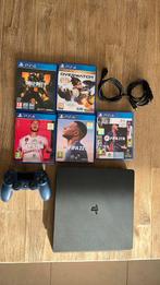 PS4 avec plateau et jeux, Consoles de jeu & Jeux vidéo, Consoles de jeu | Sony PlayStation 4, Comme neuf, Avec 1 manette, Enlèvement