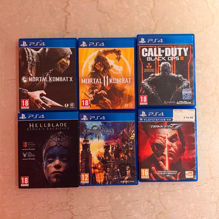 PS4 Games Te Koop, Games en Spelcomputers, Games | Sony PlayStation 4, Zo goed als nieuw, Ophalen of Verzenden