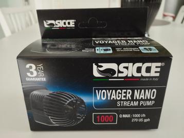 Lot de 4 pompes Sicce Nano Voyager 1000 l/h – Comme neuves ! beschikbaar voor biedingen