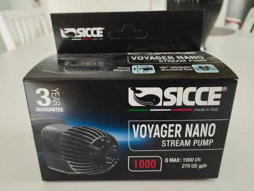Lot de 4 pompes Sicce Nano Voyager 1000 l/h – Comme neuves !, Dieren en Toebehoren, Vissen | Aquaria en Toebehoren, Nieuw, Overige typen