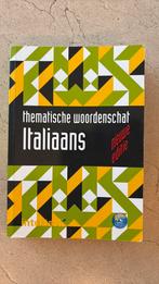 THEMATISCHE WOORDENSCHAT ITALIAANS : BOEK, Boeken, Ophalen of Verzenden, Zo goed als nieuw, Intertaal, Overige onderwerpen