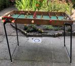Mini voetbaltafel, Ophalen