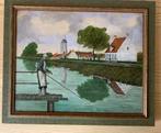 Damse vaart door Jan Jansoone, Ophalen