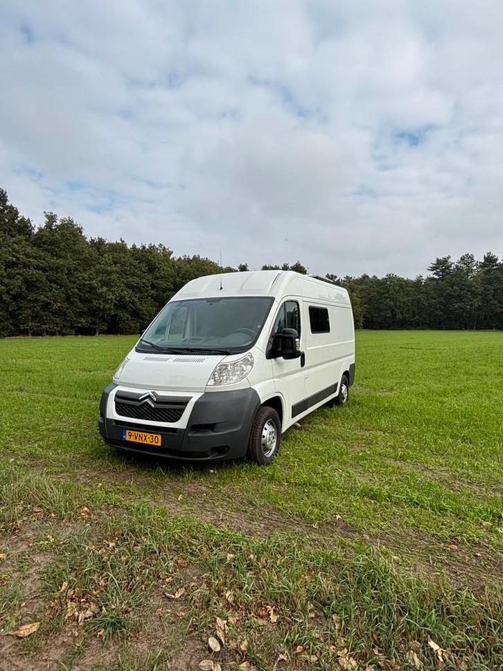 Camper Citroën Jumper 2.2 HDI, Caravans en Kamperen, Caravans, Particulier, tot en met 3, Vast bed, Koelkast, Ophalen