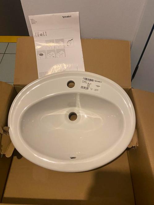 Set Lavabo en kraan NIEUW, Huis en Inrichting, Badkamer | Badkamermeubels, Nieuw, Ophalen