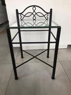 Nachtkastjes 2 stuks, Ophalen, Minder dan 45 cm, Minder dan 55 cm, Glas
