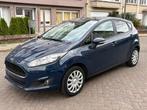 Ford Fiesta 1.0 Benzine 117.000 km 2016., Stof, Blauw, Bedrijf, 5 deurs