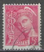 France 1936/1941 - Yvert 406 - Type Mercure - 5 cm (ST), Envoi, Affranchi