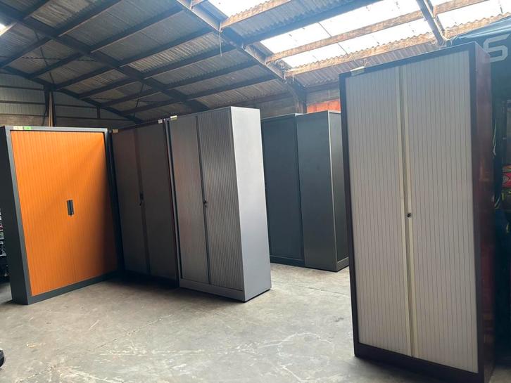 Roldeurkasten Verschillende maten & kleuren goede staat !!, Huis en Inrichting, Kasten | Roldeurkasten en Archiefkasten, Metaal