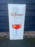 Emaille La Trappe Bord 225cmx50cm, Verzamelen, Biermerken, Ophalen, Nieuw, La Trappe