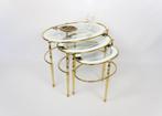 Hollywood Regency nesting tables, Ophalen, Gebruikt, 50 tot 100 cm, Hollywood Regency - Vintage