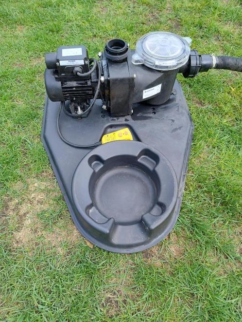 PENTAIR : Zwembadpomp + zandfilter op basisplaat, Tuin en Terras, Zwembad-toebehoren, Gebruikt, Zwembadpomp, Ophalen