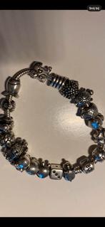 Pandora armband met 17 bedels, Handtassen en Accessoires, Armbanden, Ophalen