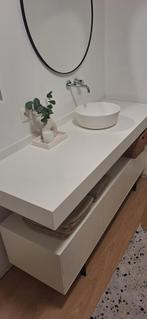 Solid Surface tablet - badkamermeubel, Ophalen, Zo goed als nieuw