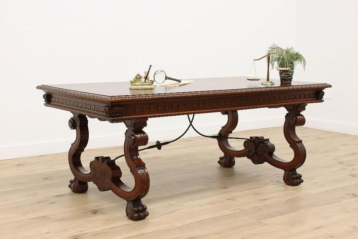 table  style renaissance espagnol, Antiek en Kunst, Antiek | Meubels | Tafels, Ophalen