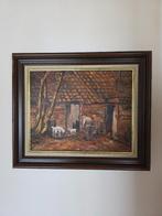 Schilderij" Boer en zijn schaaps", Ophalen