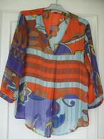 AMELIE&AMELIE PRACHTIG KLEURRIJKE BLOES , oksel-oksel=50 cm/, Kleding | Dames, Blouses en Tunieken, Amelie&Amelie, Ophalen of Verzenden