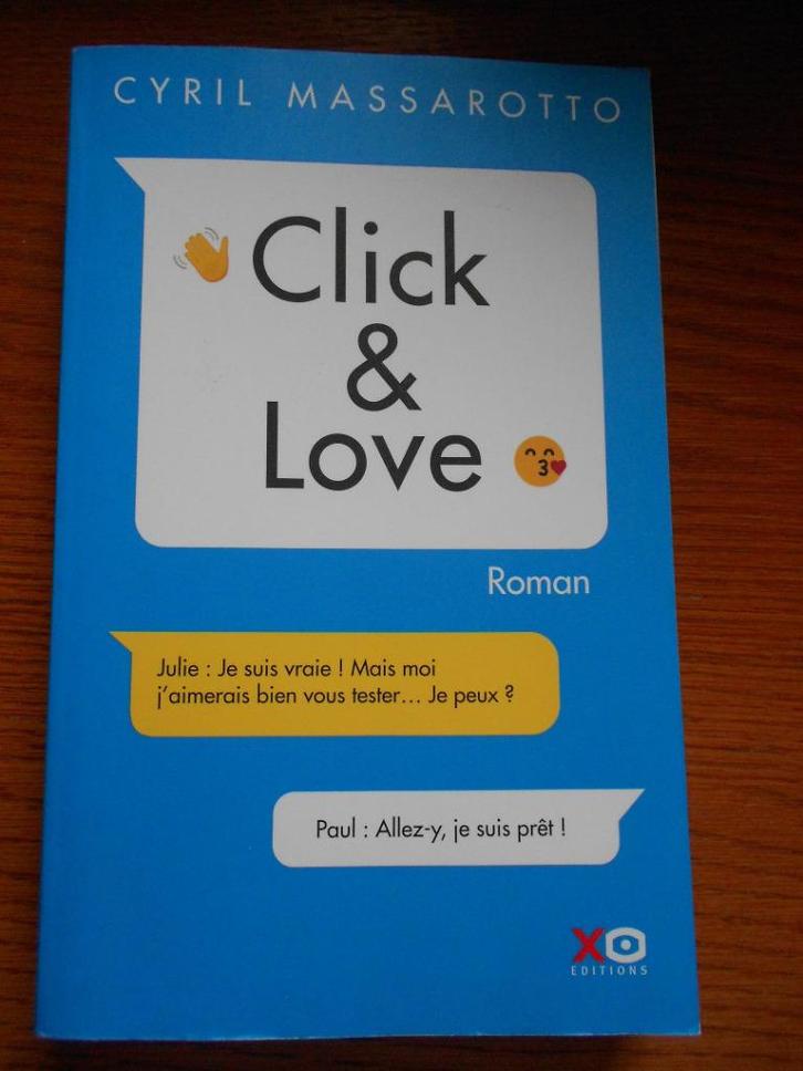 Cyril Massarotto Click & love, Boeken, Romans, Gelezen, Europa overig, Ophalen of Verzenden