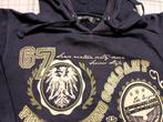 Donkerblauwe hoodie S, Kleding | Heren, Truien en Vesten, Blauw, Ophalen of Verzenden, Zo goed als nieuw, JBC