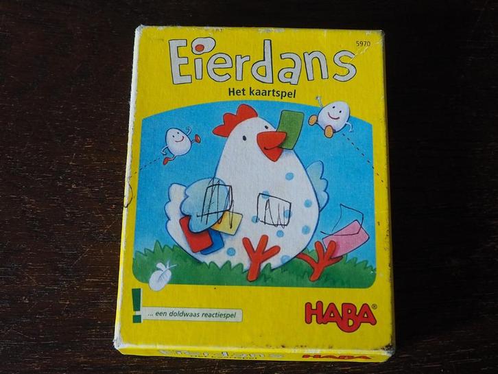 haba eierdans kaartspel, Kinderen en Baby's, Speelgoed | Educatief en Creatief, Ophalen of Verzenden