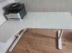 Bureau d'angle Bekant blanc Ikea, Maison & Meubles, Bureaux, Enlèvement, Comme neuf, Bureau