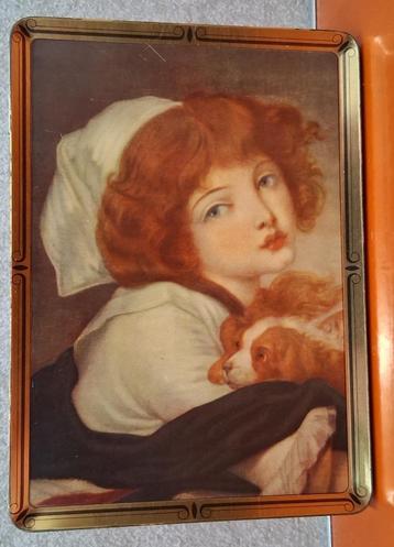 oude blikken doos - Trefin (Lokeren) beschikbaar voor biedingen