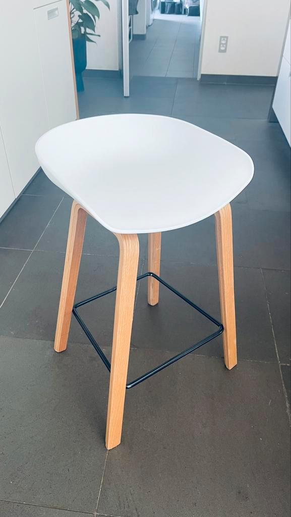Hay look-a-like barkrukken - 4 stuks, Huis en Inrichting, Barkrukken, Gebruikt, 60 tot 90 cm, Hout, Kunststof, 4 krukken, Ophalen
