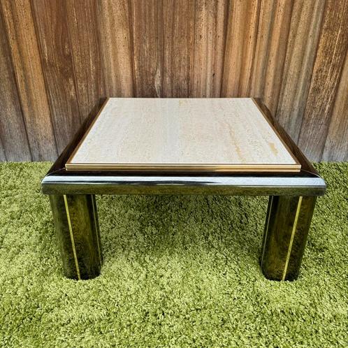 Fedam Travertin salontafel, Antiek en Kunst, Antiek | Meubels | Tafels, Ophalen of Verzenden