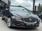 Jaguar XJ 3.0D V6 Luxury CAM NAVI CRUISE CUIR PANO FULL, Auto's, Jaguar, 275 pk, Zwart, Bedrijf, 184 g/km