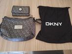 SAC et PORTEFEUILLE DKNY, Bijoux, Sacs & Beauté, Enlèvement, Comme neuf, Brun, Sac à main