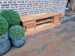 Teak TV meubel GRATIS LEVERING/EINDEJAARSACTIE, 150 tot 200 cm, Teakhout, Ophalen of Verzenden, 25 tot 50 cm