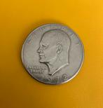 Amerikaanse Eisenhower dollar 1972, Postzegels en Munten, Ophalen, Noord-Amerika, Losse munt, Zilver